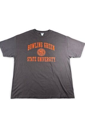 Vintage Bowling Green State University T shirt 2XL XXL Men's Brown BGSU